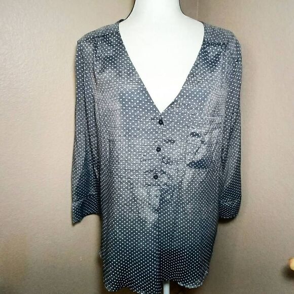 Fred David woman's tunic- blouse top Size XL - Picture 1 of 8